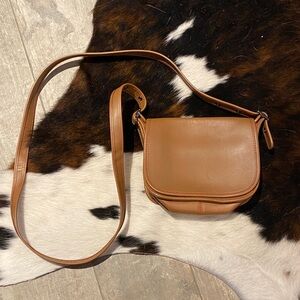 Coach Limited Edition Tan Leather Crossbody Bag